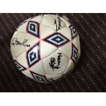 1968 Manchester United European Cup Winners Signed Football: Genuine item collected by vendor who