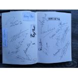 1966 England World Cup Signed Football Book: 1981 Book Boys Of 66 is signed inside on blank inner