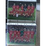 Liverpool + England Football Photos: Folder of photos of which some have press stamps. Majority