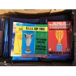 European Final Football Programmes: From the late 60s onwards to include World Cup and World Club