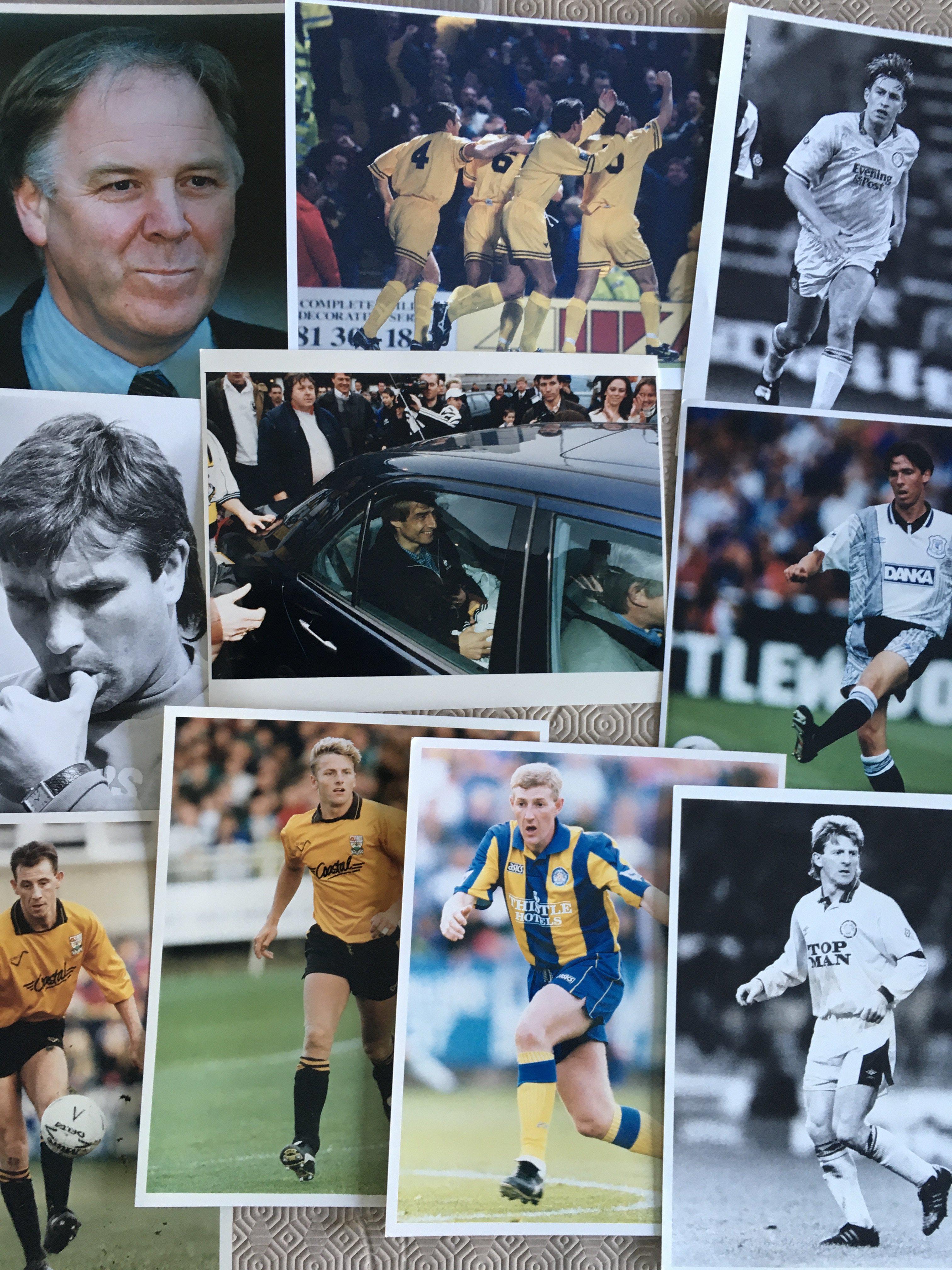 Football Press Photos Collection: From the 80s and 90s with a lot being individual players. Colour