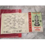 1965 Liverpool FA Cup Run Of Football Programmes: Every round v West Brom Stockport H + A Bolton