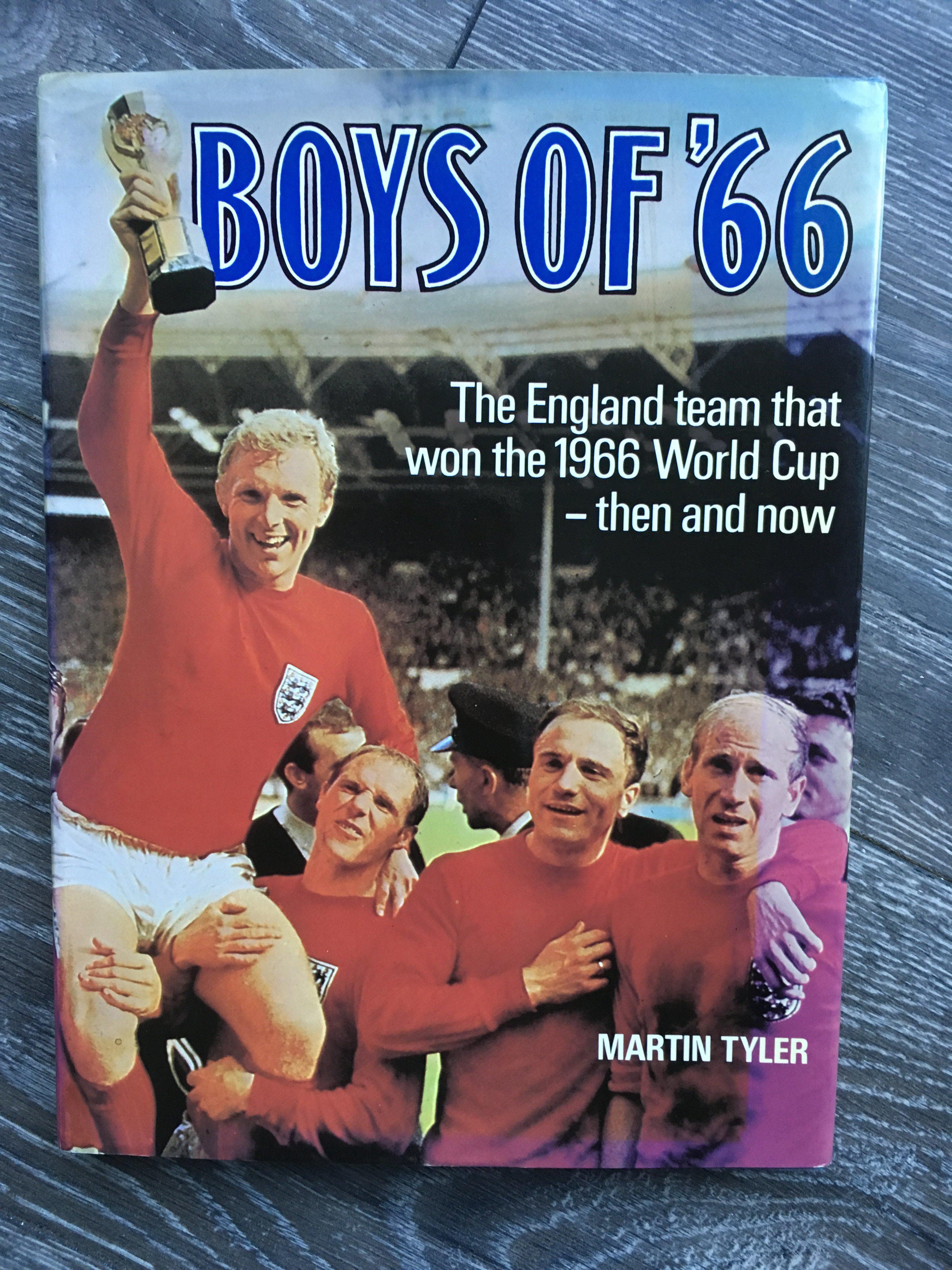 1966 England World Cup Signed Football Book: 1981 Book Boys Of 66 is signed inside on blank inner - Image 3 of 3