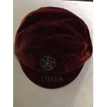 1908 Ben Warren England Football Cap + Memorabilia: The first 20 lots are all from the family of the
