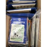 QPR Football Programmes + Memorabilia: 38 pre 1956 programmes with nearly 200 x 60s, 300 x 70s, 50 x