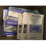 Southend United Home Football Programmes: Very good condition collection mainly from 1970 onwards
