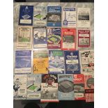 Tottenham 60/61 Away Football Programmes: From the famous double season. Very good condition to