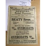 1911/12 Liverpool v Newcastle United Football Programme: Dated 9 12 1911 in good condition with no