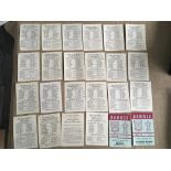 West Ham 75/76 Complete Home 1st Team Reserves Etc Football Programmes: Includes Youth Reserves etc.
