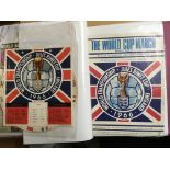 1966 World Cup Paper Football Memorabilia Folder: Must view with so much to see including beer