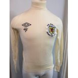 Willie Johnstone 1978 World Cup Scotland Football Garment: Issued to each one of the 22 travelling