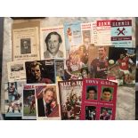 West Ham Testimonial Football Programmes: Includes Moore Noble Hurst Brooking Lampard Heffer Dicks