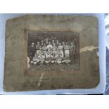 1898/99 Plaistow Town Football Club Mounted Photo: Picture good with surrounding border having