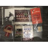 1964 West Ham FA Cup Final Football Memorabilia: All 7 programmes from West Hams winning cup run