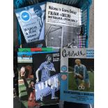 Friendly + Testimonial Football Programmes: Often against Foreign opposition to include testimonials