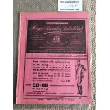 35/36 Liverpool v Arsenal Football Programme: Excellent condition ex bound with usual pink cover.