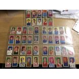 Barratt Famous Footballers Complete Card Set: All 50 from the set of 50 in series 14. Good.