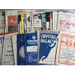 1950s Football Programmes: Very good condition lot with no ink writing. Includes 48/49 Southampton v