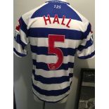 2011/2012 QPR Match Worn Home Football Shirt: Worn by Fitz Hall in his final season for QPR.
