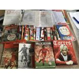 Liverpool Football Programmes + Memorabilia: Includes many big match programmes, books,