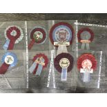 West Ham Football Rosette Collection: Includes FA Cup Finals and a nice one featuring a West Ham