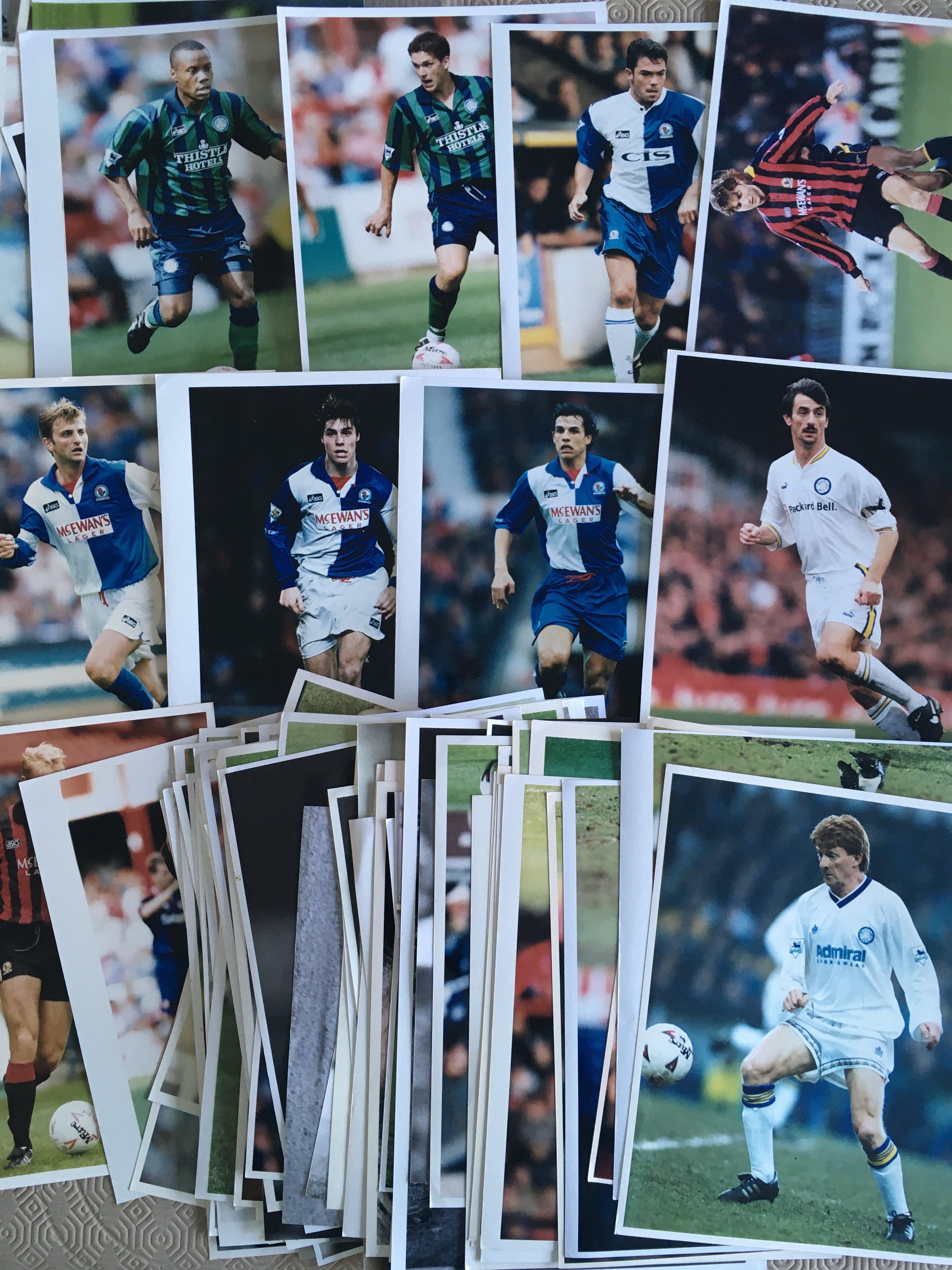 Football Press Photos Collection: From the 80s and 90s with a lot being individual players. Colour - Image 2 of 2