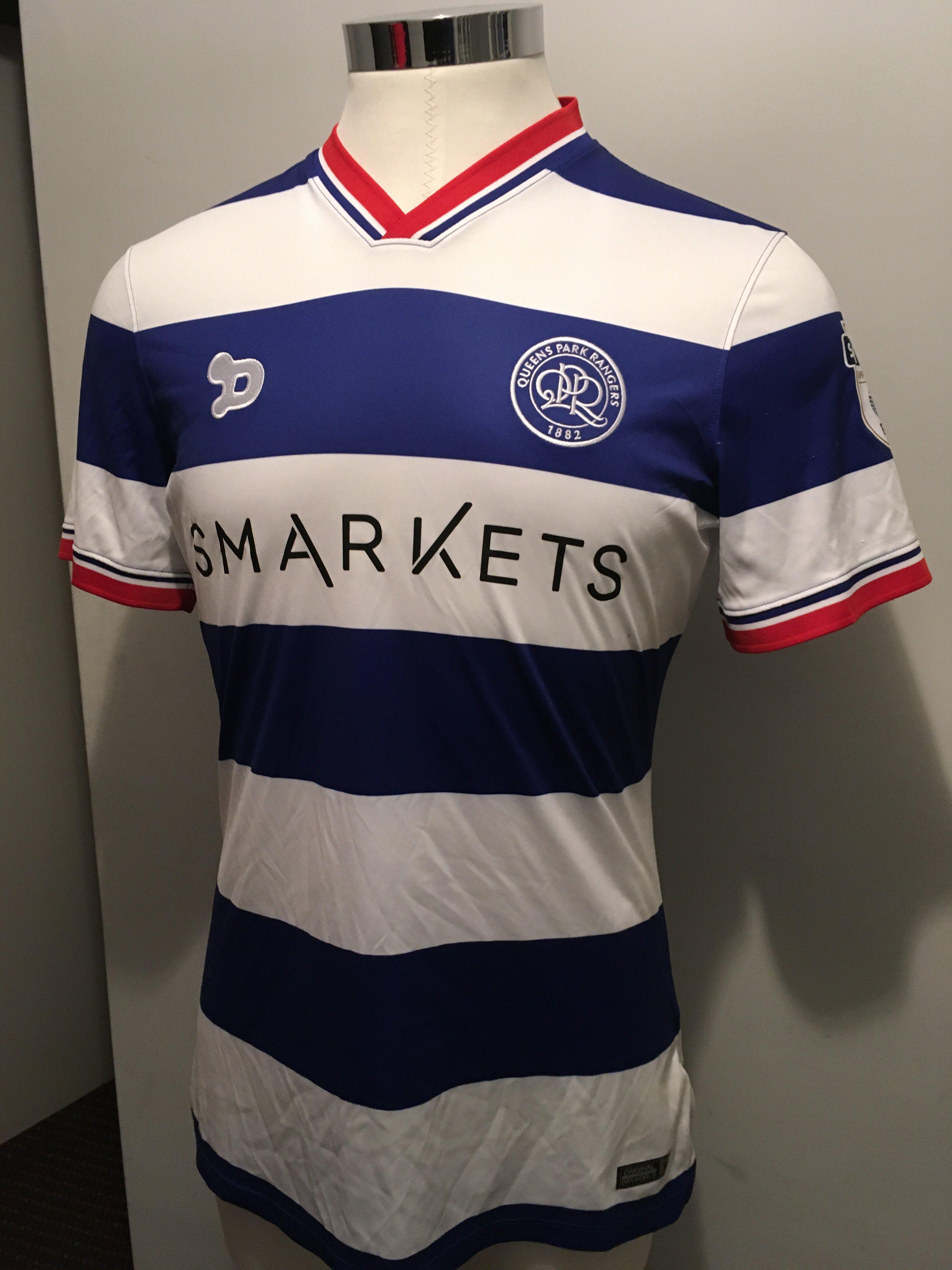 2016/17 Queens Park Rangers Match Worn Football Shirt: Short sleeve home shirt with Skybet patches - Image 2 of 2