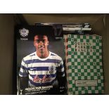 QPR Football Programmes: From the 70s onwards with around 250 homes and 100 aways. Good. (350)