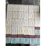 West Ham 71/72 Home 1st Team Reserves Etc Football Programmes: Includes Youth Reserves etc. See