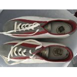 George Best Ben Sherman Football Trainers: Rare Trainers with leather uppers in size 11.