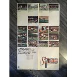 1966 World Cup Football Posters: Includes a rare 34 x 22 inch poster made by Interplus with a