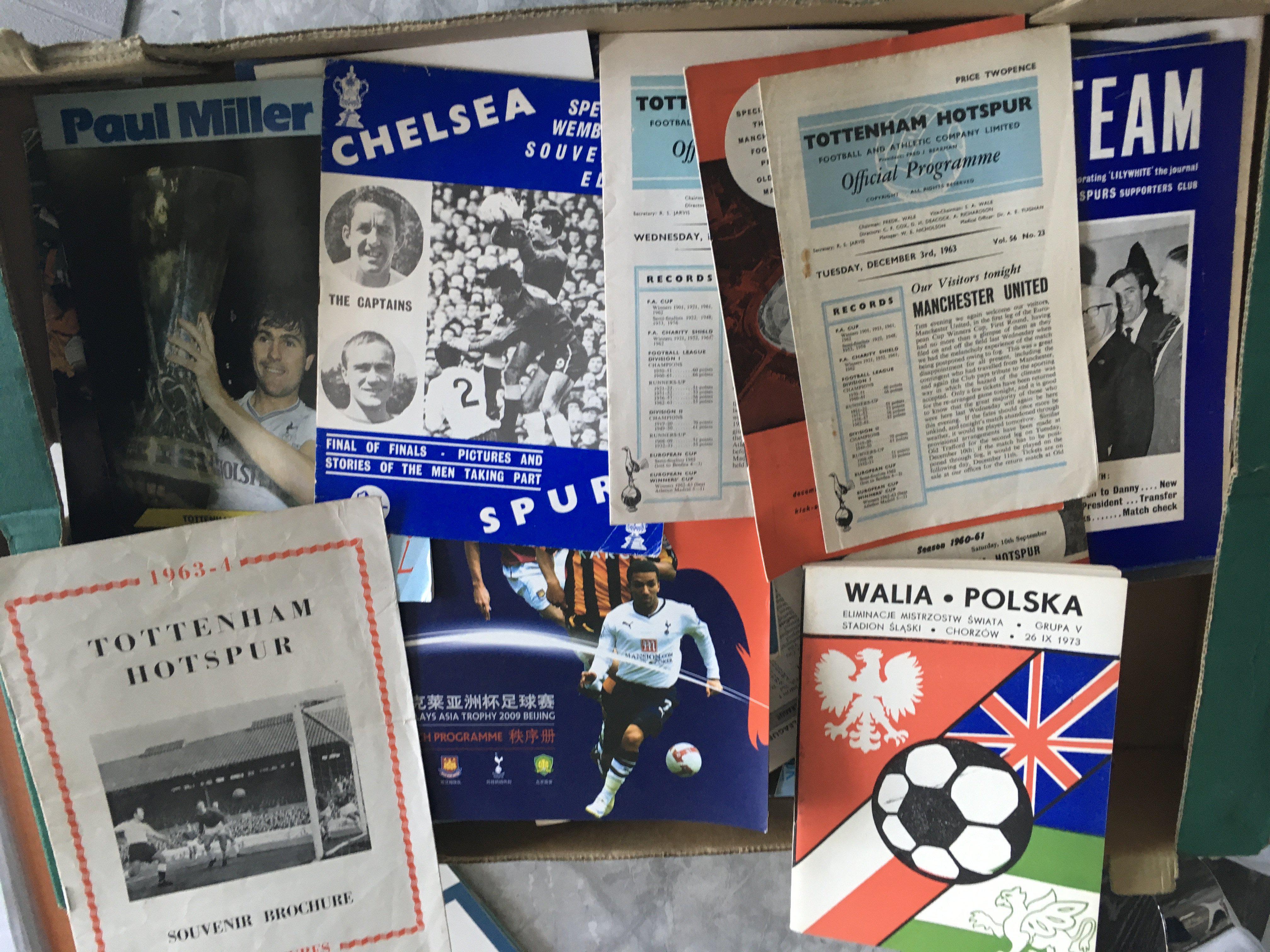 Tottenham Big Match Football Programmes: Includes FA Cup Finals 61 67 81 + Replay, Early Team - Image 2 of 2
