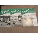 Tottenham Football Publications: Featuring Spurs players on the cover of Sport Express x 3 from