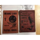 Morning Leader Pre 1st World War Football Annuals: 1909/10 is excellent with date lightly written.