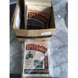 Speedway News Magazines: From 1938 to the mid 60s with around 200 from the 40s. Good condition. (