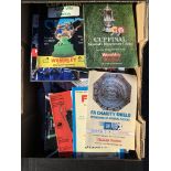 Cup Final Football Programmes: From the late 60s onwards from various competitions. Good. (68)