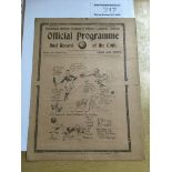 35/36 Tottenham v Newcastle United Football Programme: Fair/good condition League match dated 7 9