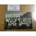 1906/07 Norwich City Football Postcard: Back is unwritten. Very good condition by Harrolds.