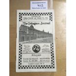 36/37 Fulham v Tottenham Football Programme: Dated 19 12 1936 with no team changes. Very good with