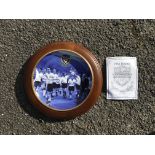 Tottenham Framed Football Plate Collection: Rimmed with 22 carat gold celebrating Spurs