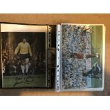 England Signed Photo Collection: Some great undedicated 10 x 8 photos including Mullery Banks