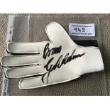 Bruce Grobbelaar Signed Liverpool Football Glove: Hand signed small Adidas goalkeepers glove.