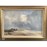 MARCUS FORD 1914-1988, oil on canvas. Titled Passing storm 75cm x 55cm.