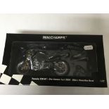 Minichamps, 1:12 scale, Valentino Rossi, Yamaha YZR-M1, Preseason test 2004, boxed