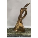 Attributed to John Erskine Milne 1931 - 1978. A bronze sculpture