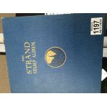A vintage Strand World stamp album, 1stday Covers