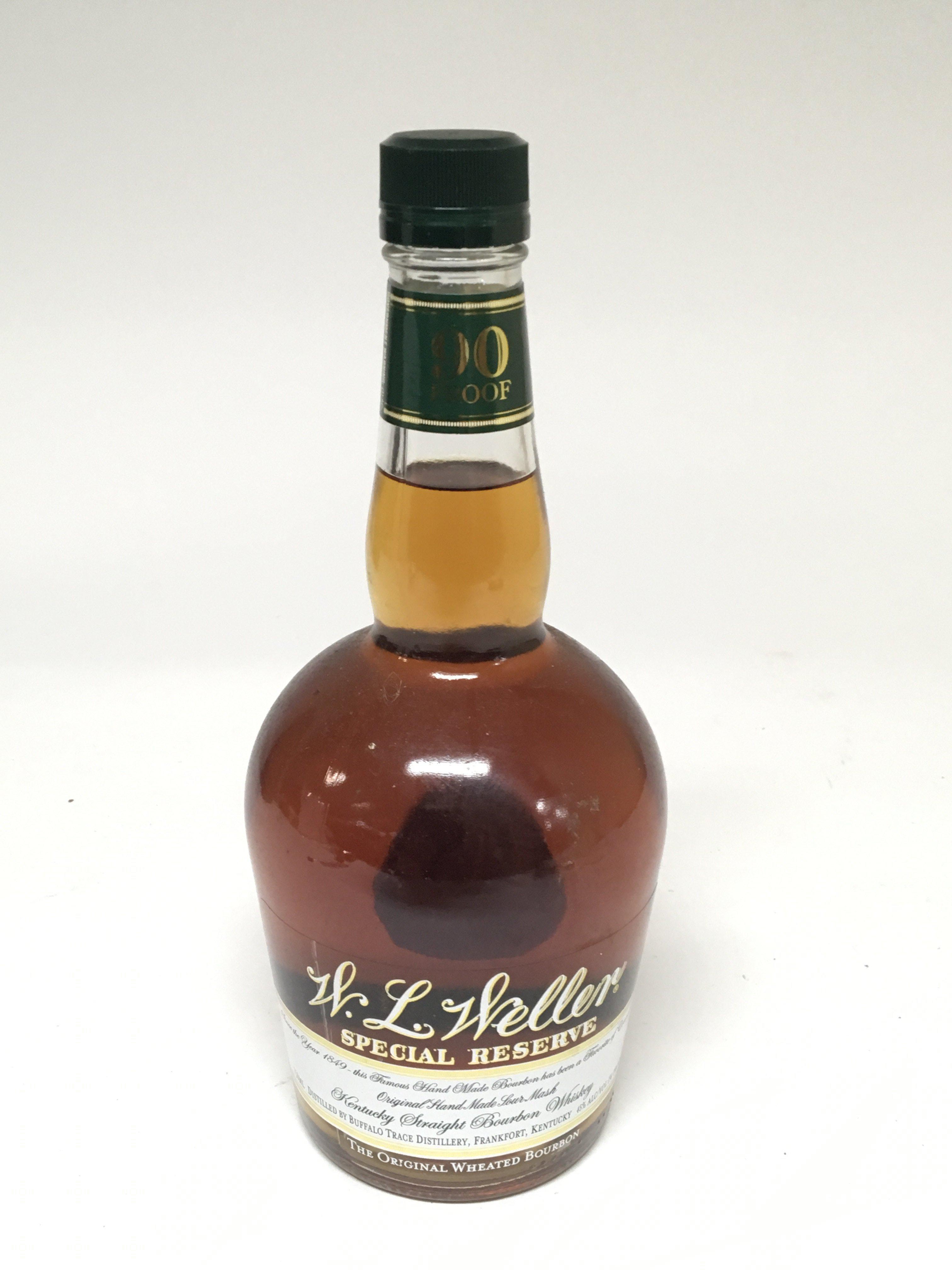 A bottle of W L Weller Special Reserve Bourbon Whisky. 90% Proof 750ml.