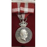 Danish Royal Medal of Recompense (Den Kongelige Belønningsmedaille), Frederik IX issue, 1947-1972.