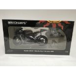 Minichamps, 1:12 scale, Valentino Rossi collection, Yamaha YZR-M1, test Jerez 2008, boxed, Limited
