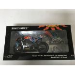 Minichamps, 1:12 scale, Valentino Rossi collection, Yamaha YZR-M1, Fiat Yamaha team, MotoGP 2007, GP